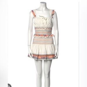 TULAROSA EMBROIDERED SUNDRESS